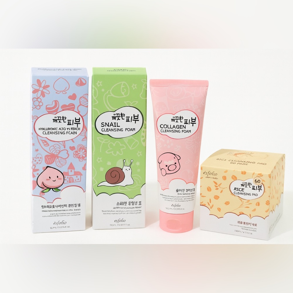 Efolia Collagen Cleansing Foam - Gentle Pink